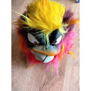 Grumblies‎ Scorch Red Lava Poke my Belly Plush Works